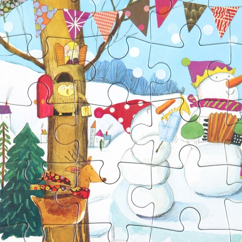 [퍼즐]이부 스노우맨 밴드 36피스 / 미니 3세이상
