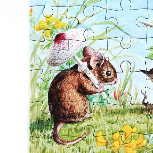 [퍼즐]이부 버섯우산 36피스 미니 / 3세이상