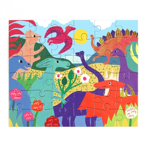 [퍼즐]이부 공룡공원 36피스 미니 / 3세이상