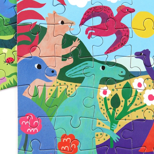 [퍼즐]이부 공룡공원 36피스 미니 / 3세이상