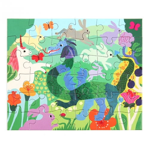 [퍼즐]이부 유니콘과 드래곤 36피스 미니 / 3세이상