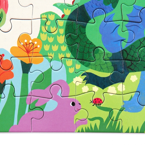 [퍼즐]이부 유니콘과 드래곤 36피스 미니 / 3세이상