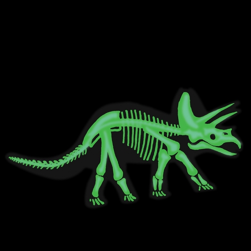 [입체퍼즐]이부 공룡 트리케라톱스 / 5세이상 야광