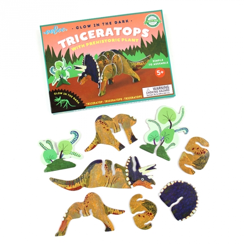 [입체퍼즐]이부 공룡 트리케라톱스 / 5세이상 야광