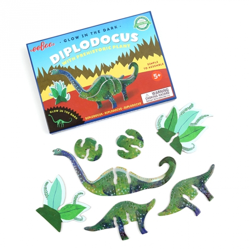 [입체퍼즐]이부 공룡 디플로도쿠스 / 5세이상 야광