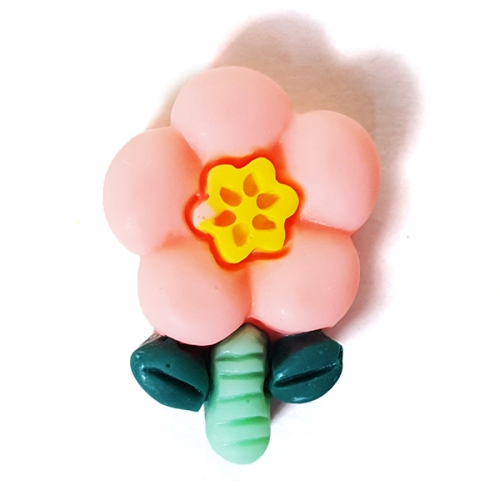 [탑키드] 복숭아 꽃 비즈 (10개입)