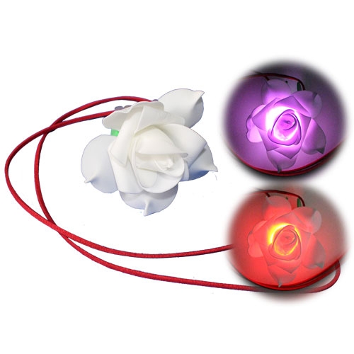 LED 자외선야광 장미목걸이(10인용)