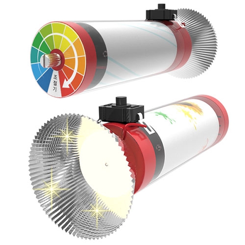 뉴 빛조절 가변저항 고휘도 LED후레쉬(5인용)
