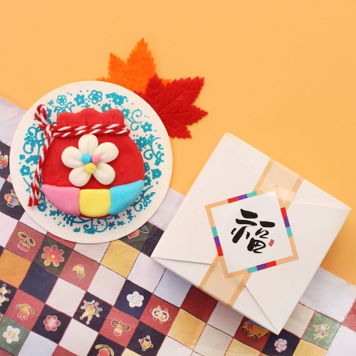 복주머니 클레이 비누 5set