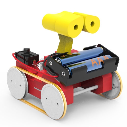 뉴 웜기어 미니 탱크 탐사로봇 (1인용)