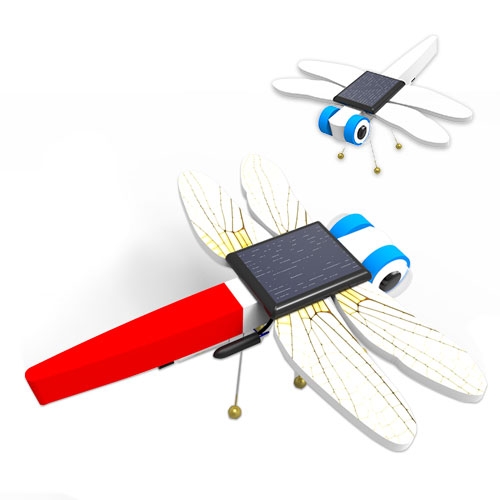 뉴 창작용 태양광 잠자리 진동로봇(5인용)