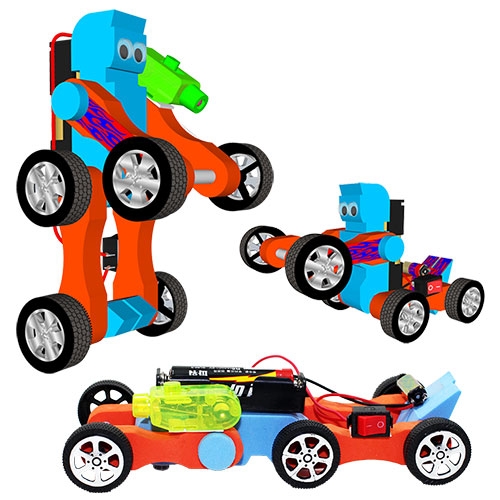 변신로봇 기어자동차-트랜스봇(레이저형 1인용)