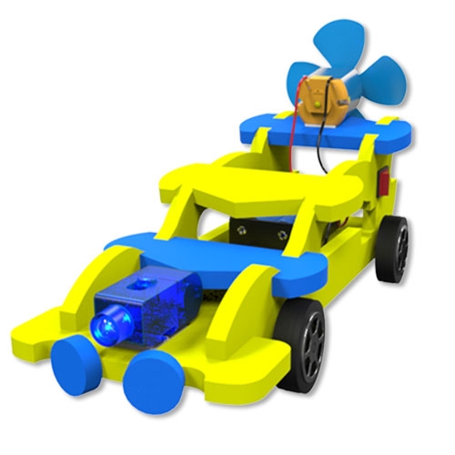 스톰 창작용 풍력자동차(레이저형 5인용)