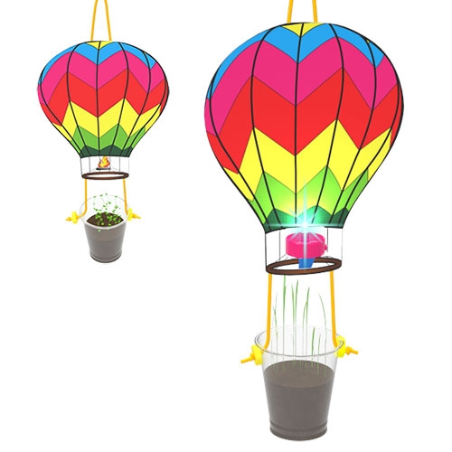 열기구 씨앗발아 화분(완두콩 5인용)