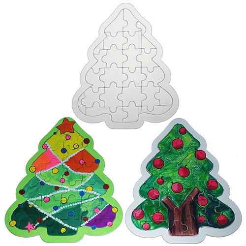 종이 소나무 퍼즐꾸미기