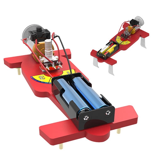 진동조절 가변저항 레이싱진동카(롱다리형 5인용)