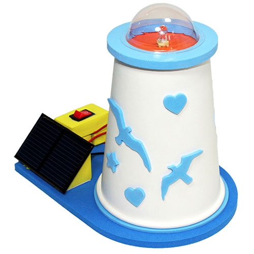 창작용 태양광 LED 등대만들기(5인용)