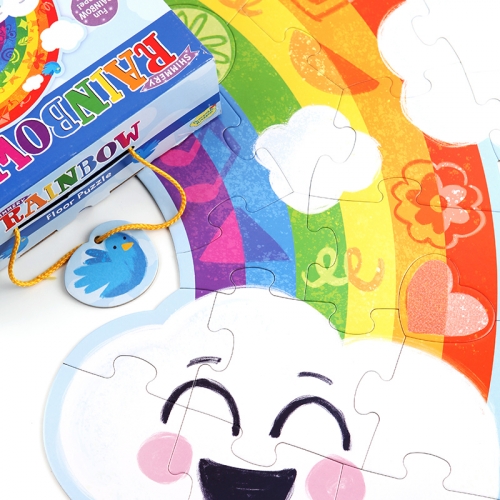 레인보우 35피스 플로어 퍼즐 / 3세이상
