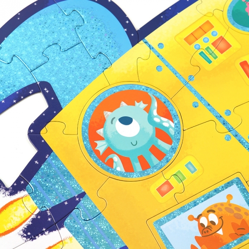 로켓 39피스 플로어퍼즐 / 3세이상