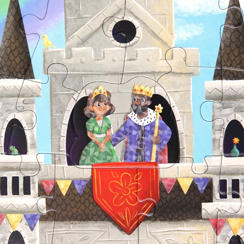 캐슬 48피스 플로어퍼즐 / 5세이상