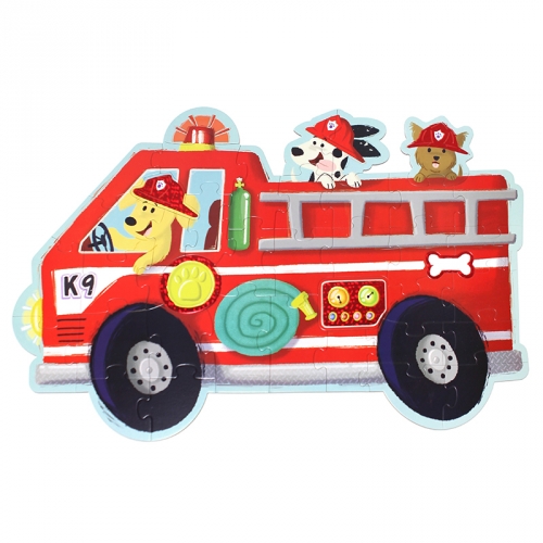 강아지소방차 38피스 플로어퍼즐 / 3세이상