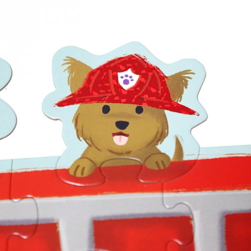 강아지소방차 38피스 플로어퍼즐 / 3세이상
