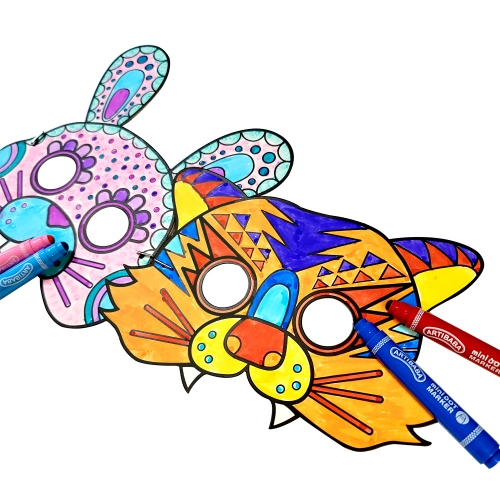 아티바바 토끼 / 호랑이 가면 DIY