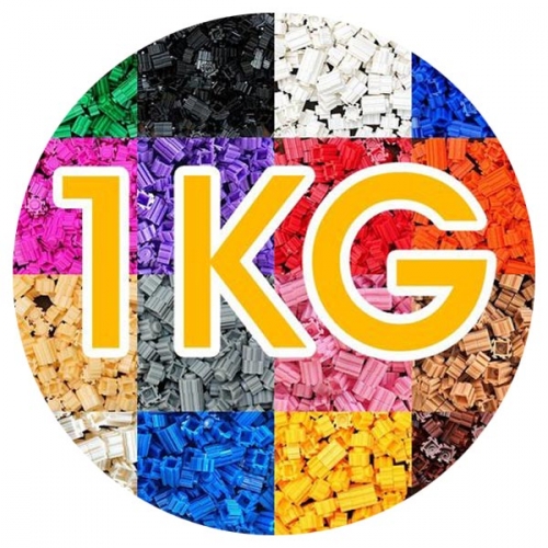디폼블럭 8mm 약 5600개입 1kg 대용량 색상별 골라담기