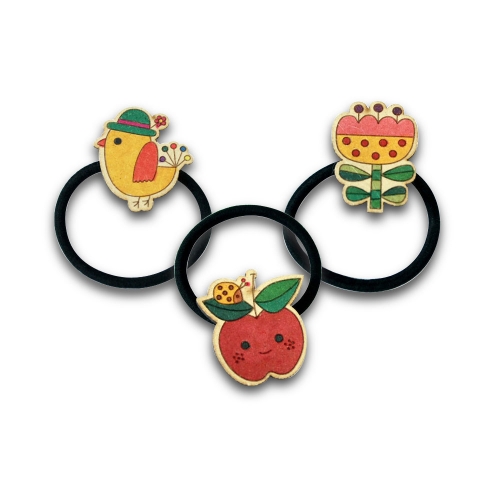 팬시우드 머리끈 모음