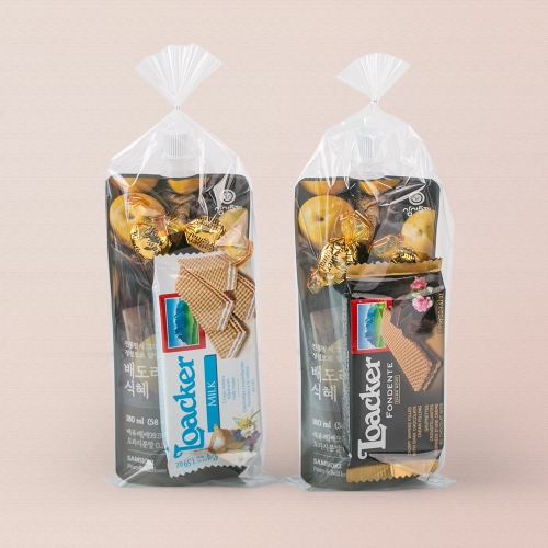 고급 식혜 패키지 간식 선물 구디백