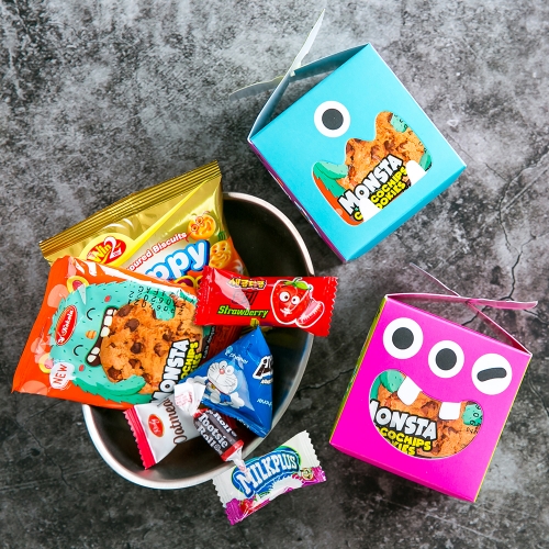 아이들이 좋아하는 몬스터 간식 세트 구디백