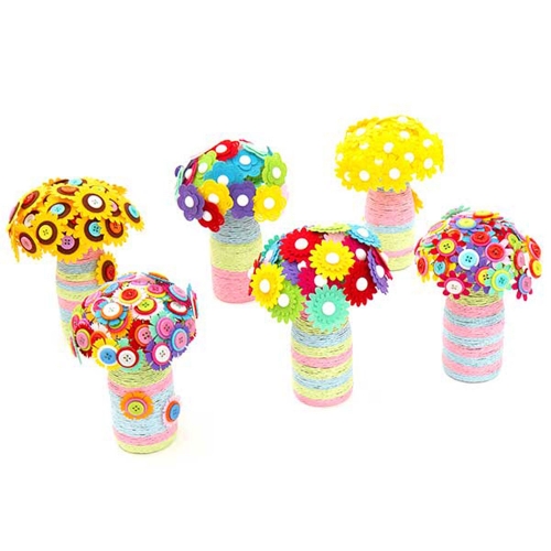 45 펠트 꽃병 만들기