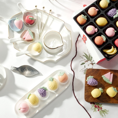 미니어처 과일 초콜릿만들기세트/DIY/초콜렛만들기/발렌타인