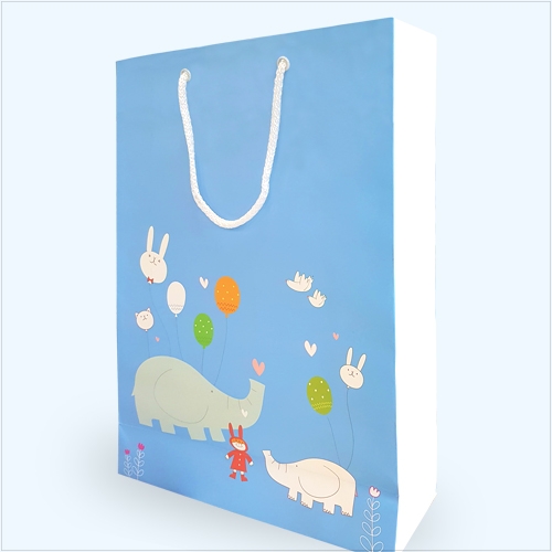 종이가방 [코끼리가족]-쇼핑백