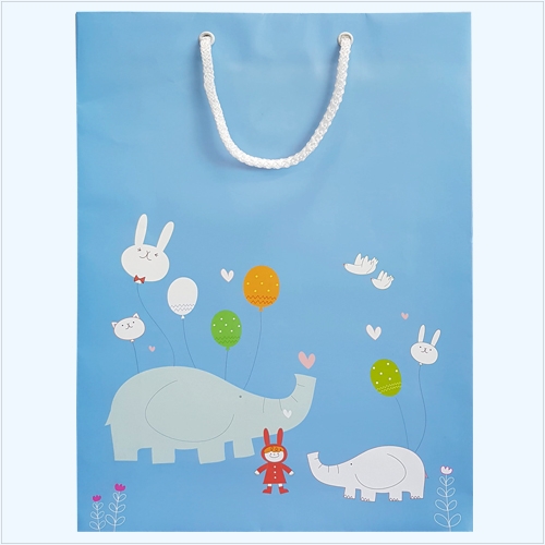 종이가방 [코끼리가족]-쇼핑백