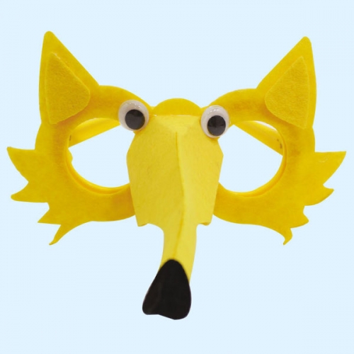 펠트 동물 안경