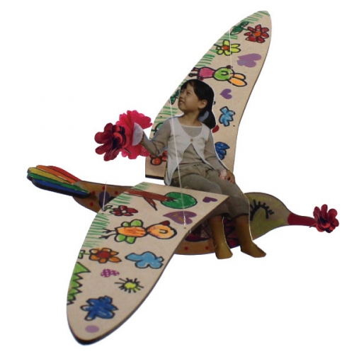 꽃을 물고 온 새_모빌