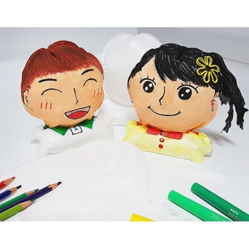 얼굴 풍선 10개입 만들기