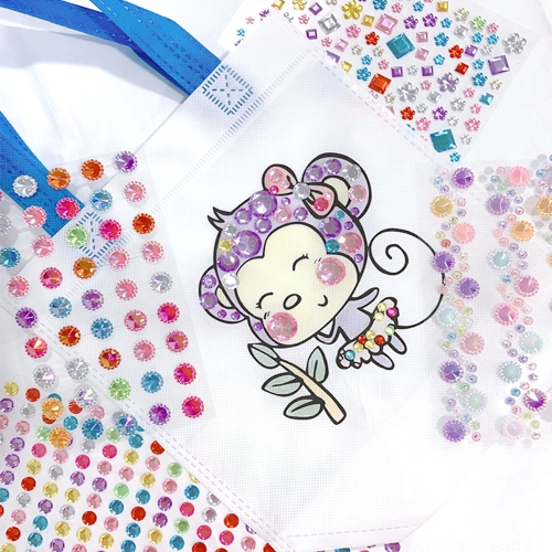 비즈 큐빅 보석 스티커 데코 핸드폰 다이어리 꾸미기