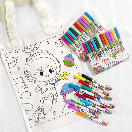 에코백 천가방 캔버스 가방 만들기 색칠 염색 패브릭