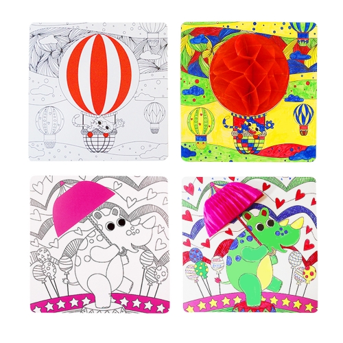 아트 입체 액자 만들기 꾸미기 허니컴 종이 벌집 DIY