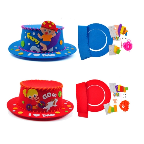 펠트 부직포 모자 만들기 패키지 키트 DIY 꾸미기