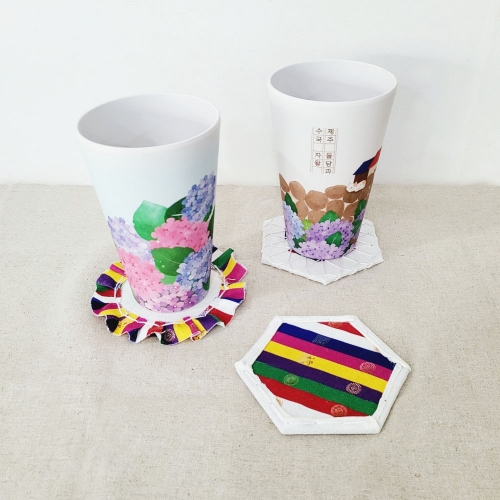 티코스터 만들기 DIY