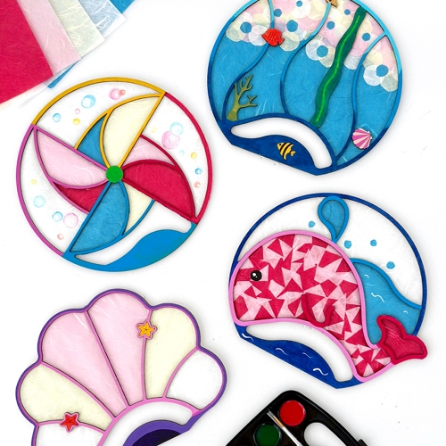 어린이 여름 부채 만들기 DIY