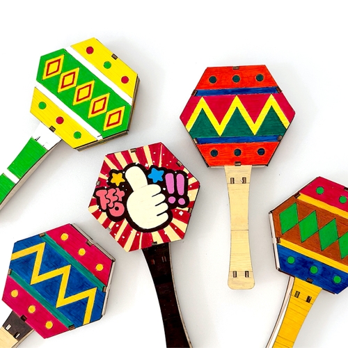 우드 마라카스 악기 만들기 DIY