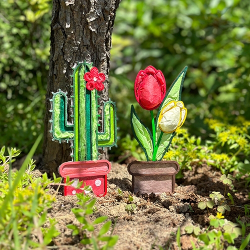 우드 스탠드 꽃 만들기 DIY