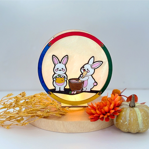 보름달 무드등 조명 만들기 DIY