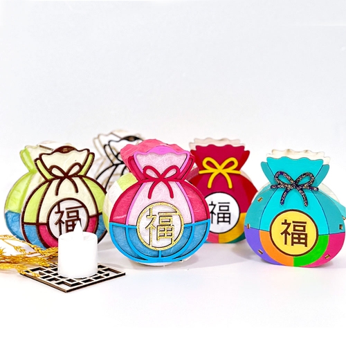 복주머니 무드등, 보관함 만들기 DIY