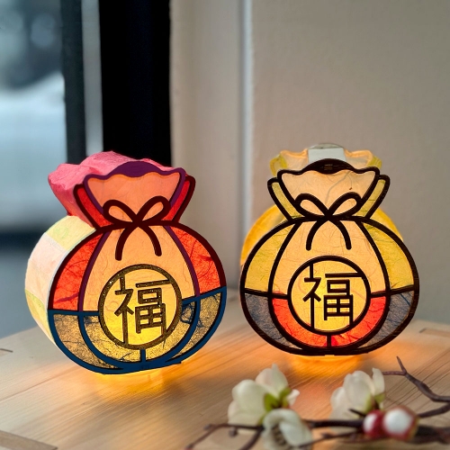 복주머니 무드등, 보관함 만들기 DIY