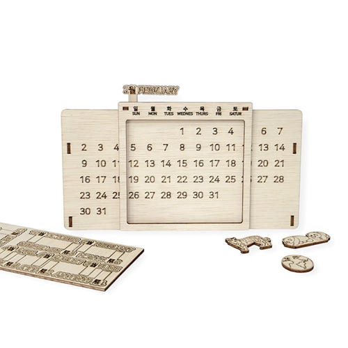 우드 만년 달력 만들기 DIY